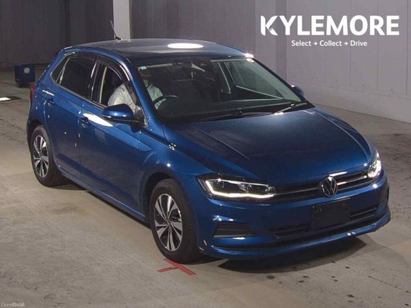 Volkswagen Polo Hatchback, Petrol, 2021, Blue