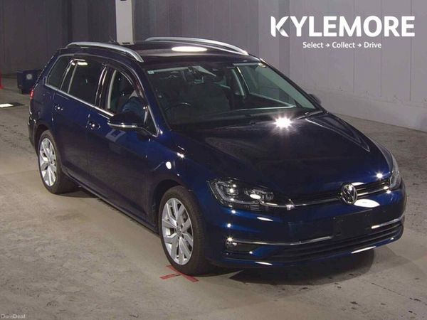 Volkswagen Golf Estate, Petrol, 2020, Blue