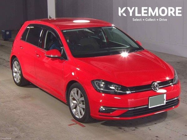 Volkswagen Golf Hatchback, Petrol, 2018, Red