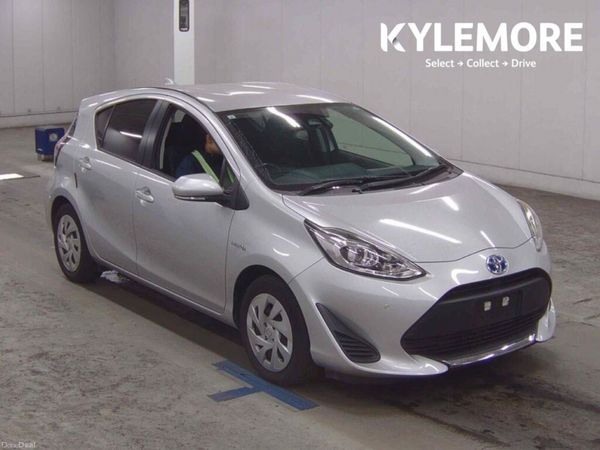 Toyota Aqua Hatchback, Petrol Hybrid, 2019, Silver