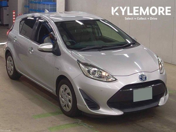 Toyota Aqua Hatchback, Petrol Hybrid, 2019, Silver