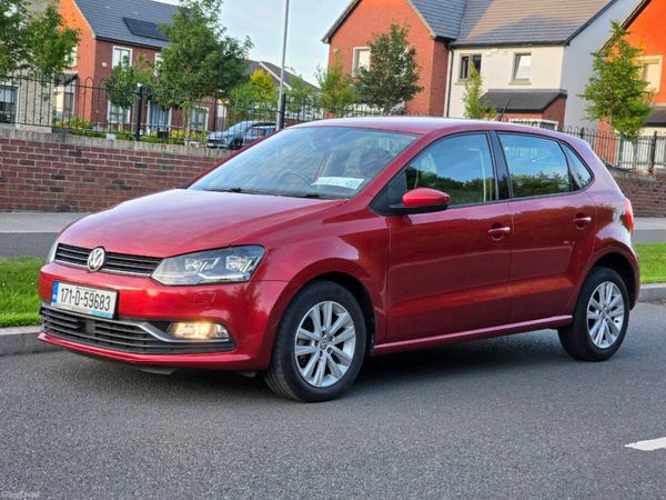 Volkswagen Polo Hatchback, Petrol, 2017, Red