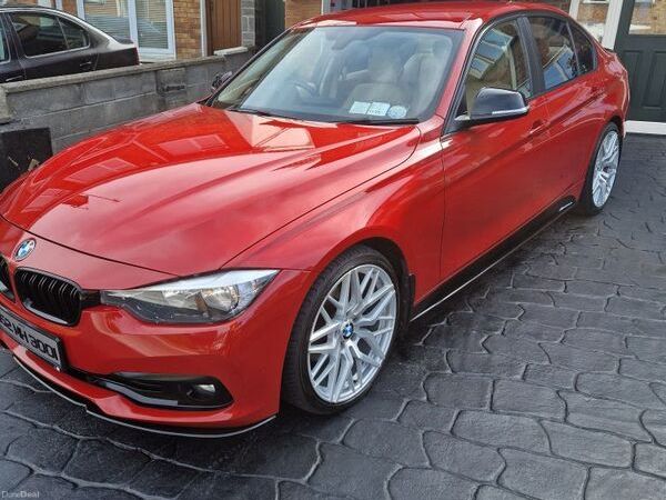 BMW 3-Series Saloon, Diesel, 2015, Red