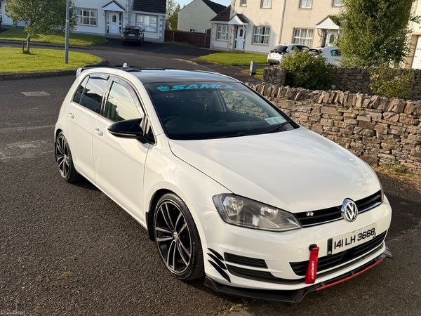 Volkswagen Golf Hatchback, Diesel, 2014, White