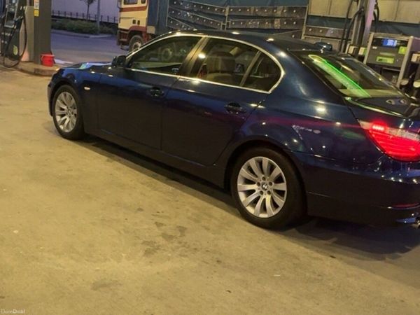 BMW 5-Series Saloon, Diesel, 2008, Blue