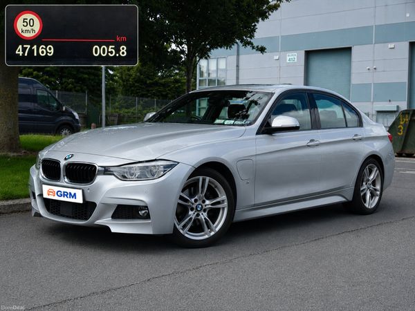 BMW 3-Series Saloon, Petrol Plug-in Hybrid, 2018, Silver
