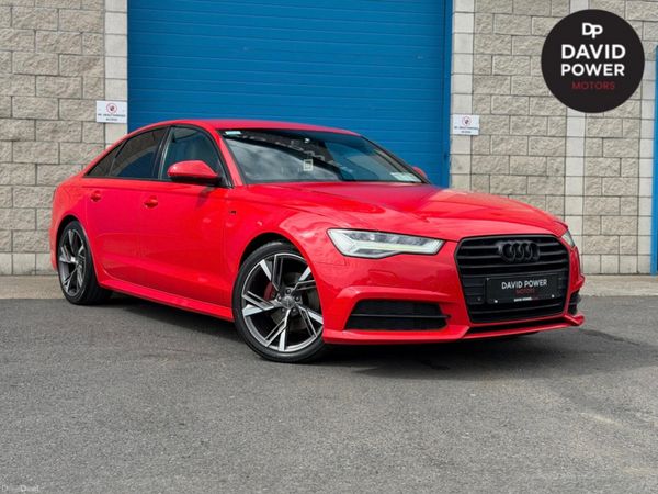 Audi A6 Saloon, Diesel, 2015, Red