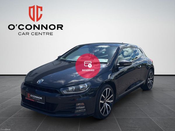 Volkswagen Scirocco Coupe, Diesel, 2016, Black