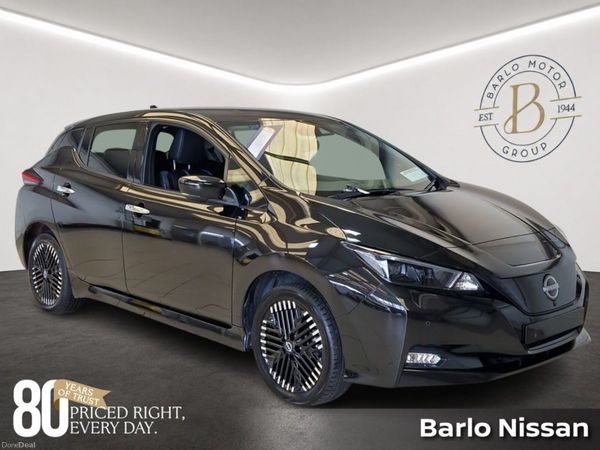 Nissan Leaf Hatchback, Electric, 2022, Black