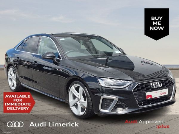 Audi A4 Saloon, Diesel, 2022, Black