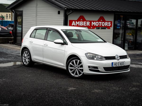 Volkswagen Golf Hatchback, Petrol, 2014, White