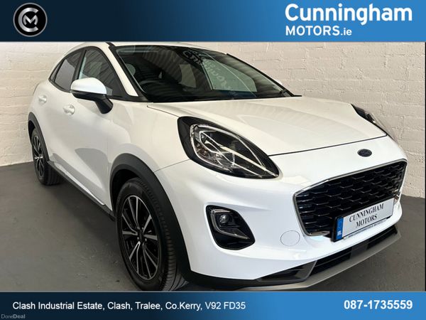 Ford Puma MPV, Petrol Hybrid, 2022, White