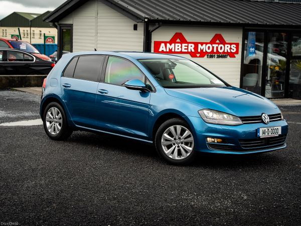 Volkswagen Golf Hatchback, Petrol, 2014, Blue
