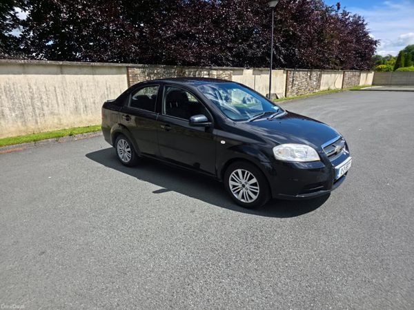 Chevrolet Aveo Saloon, Petrol, 2010, Black