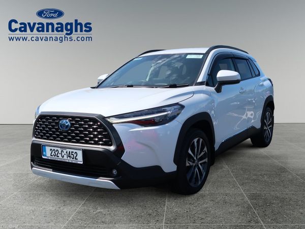 Toyota Corolla Hatchback, Petrol Hybrid, 2023, White