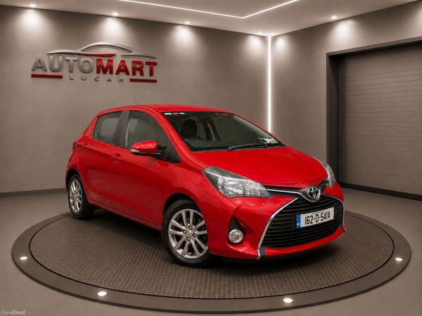 Toyota Yaris Hatchback, Petrol, 2016, Red