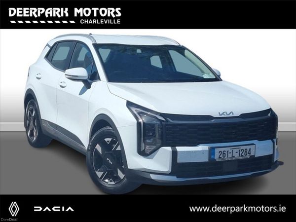 Kia Sportage SUV, Diesel Hybrid, 2026, White