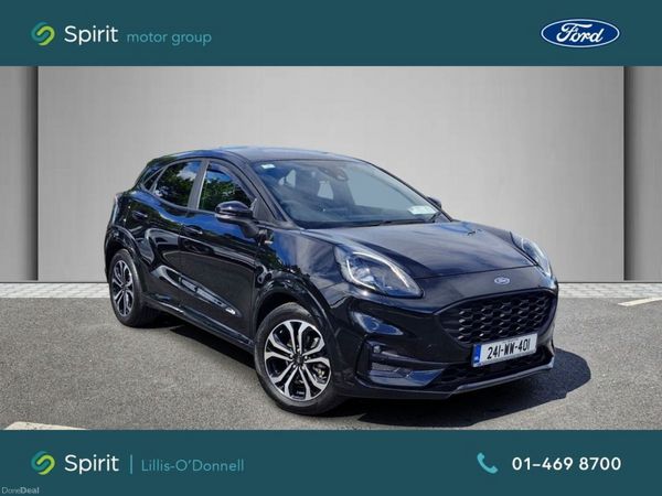 Ford Puma MPV, Petrol Hybrid, 2024, Black