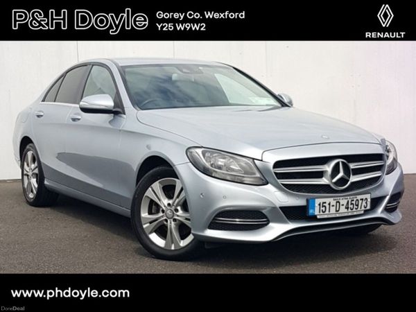 Mercedes-Benz C-Class Saloon, Diesel, 2015, Silver