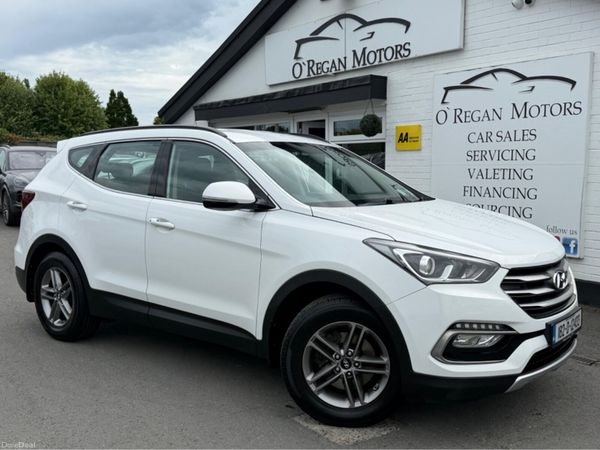 Hyundai Santa Fe SUV, Diesel, 2018, White