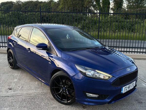Ford Focus Hatchback, Diesel, 2017, Blue