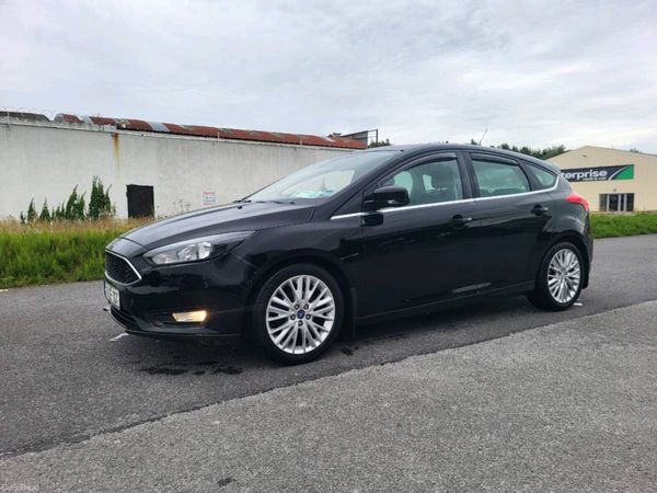 Ford Focus Hatchback, Diesel, 2017, Black