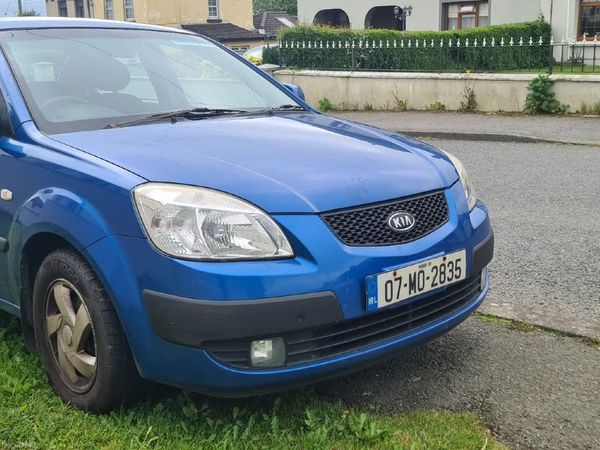 Kia Rio Saloon, Petrol, 2007, Blue