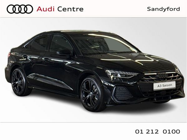 Audi A3 Saloon, Petrol, 2026, Black