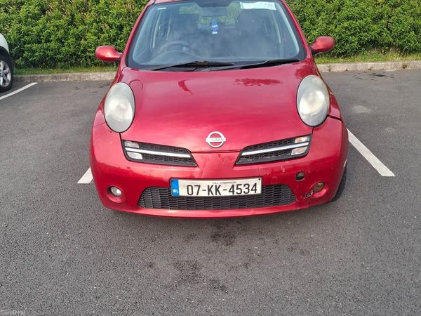 Nissan Micra Hatchback, Petrol, 2007, Red