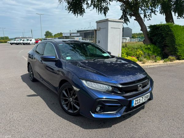 Honda Civic Hatchback, Petrol, 2021, Blue