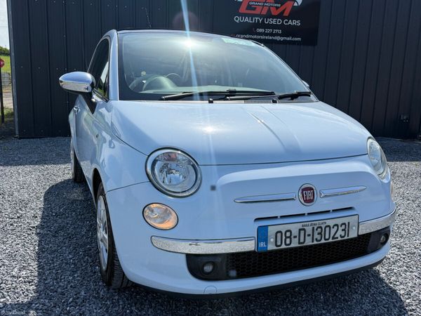 Fiat 500 Hatchback, Petrol, 2008, Blue