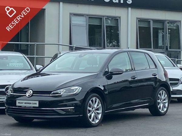 Volkswagen Golf Hatchback, Petrol, 2018, Black