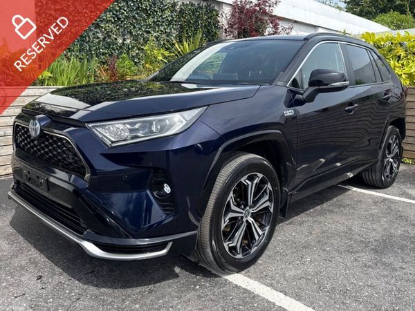 Toyota RAV4 SUV, Petrol Plug-in Hybrid, 2021, Blue