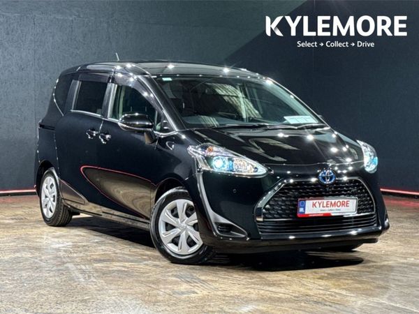 Toyota Sienta MPV, Petrol Hybrid, 2021, Black