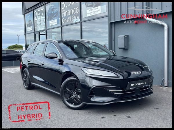 BYD Seal 6 Estate, Petrol Plug-in Hybrid, 2026, Black