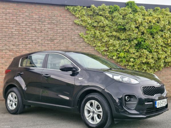 Kia Sportage SUV, Petrol, 2018, Black