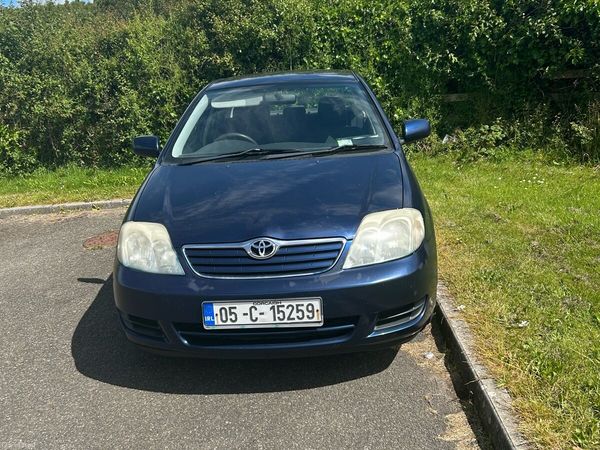 Toyota Corolla Saloon, Petrol, 2005, Blue
