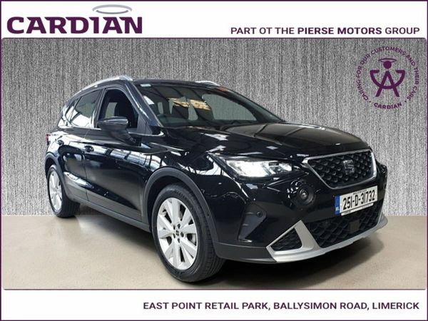 SEAT Arona SUV, Petrol, 2025, Black