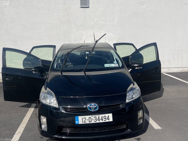 Toyota Prius Hatchback, Petrol Hybrid, 2012, Black
