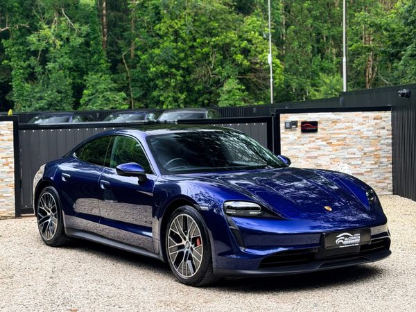 Porsche Taycan Saloon, Electric, 2021, Blue