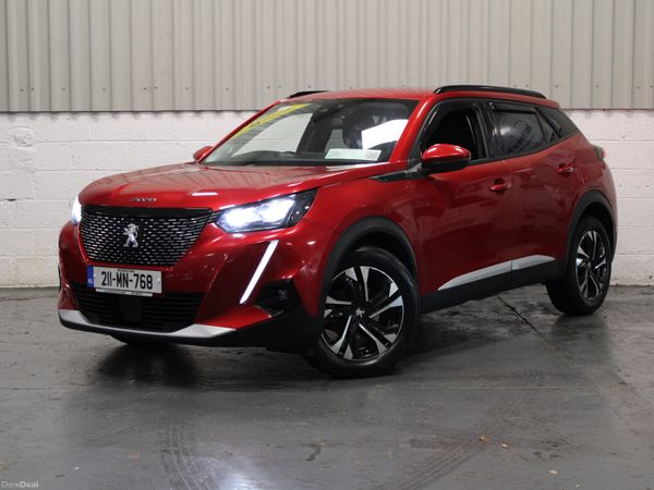 Peugeot 2008 MPV, Diesel, 2021, Red