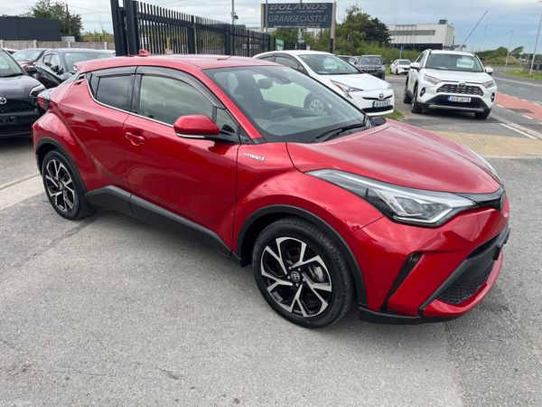 Toyota C-HR Hatchback, Petrol Hybrid, 2020, Red