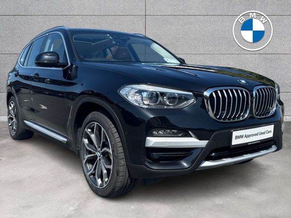 BMW X3 SUV, Petrol Plug-in Hybrid, 2021, Black