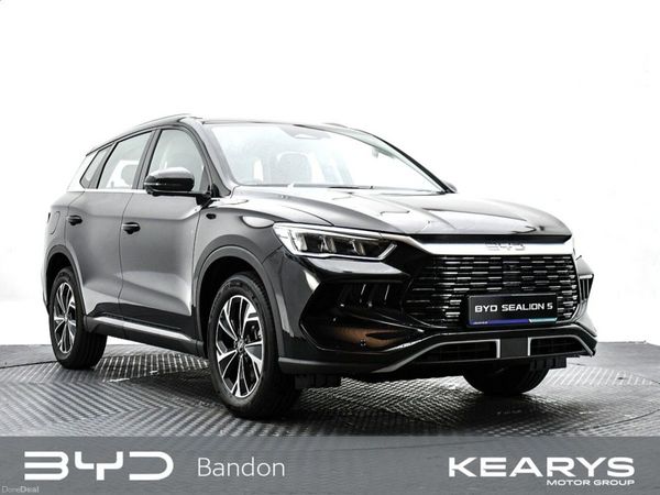 BYD SEALION 5 SUV, Petrol Plug-in Hybrid, 2026, Black