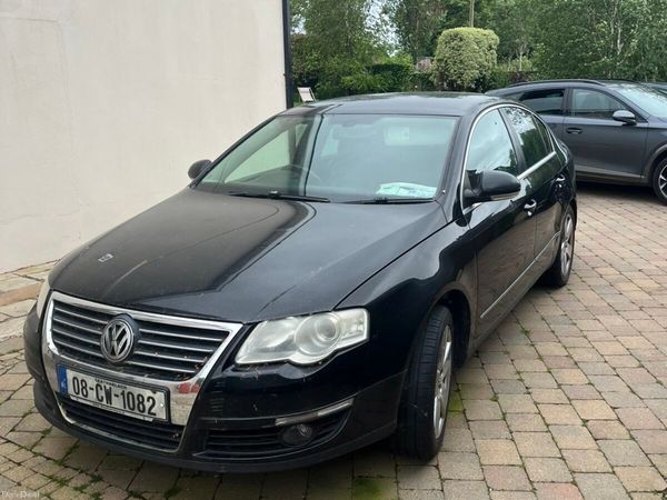 Volkswagen Passat Saloon, Diesel, 2008, Black