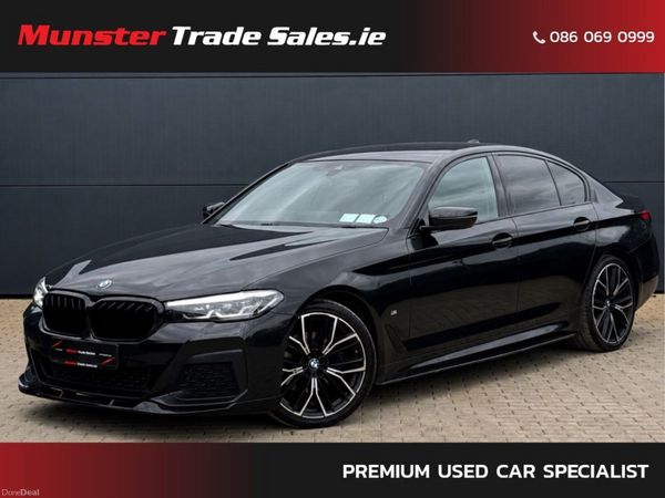 BMW 5-Series Saloon, Diesel, 2022, Black