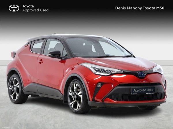 Toyota C-HR SUV, Petrol Hybrid, 2023, Red
