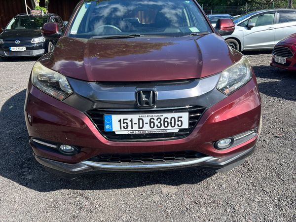 Honda Vezel Estate, Petrol Hybrid, 2015, Red