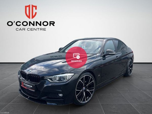BMW 3-Series Saloon, Petrol Plug-in Hybrid, 2018, Black