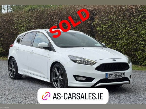 Ford Focus Hatchback, Diesel, 2017, White